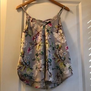 Floral tank top